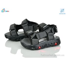 Сандалії дитячі літні Літо L602-1-1 LED (8 пар р.21-26) "BBT" недорого оптом від прямого постачальника