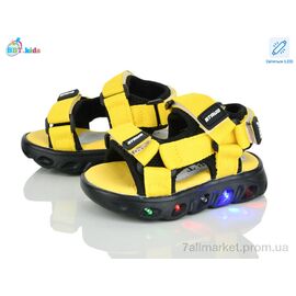 Сандалії дитячі літні Літо L602-1-6 LED (8 пар р.21-26) "BBT" недорого оптом від прямого постачальника