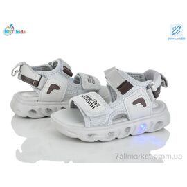 Фотография Сандалии детские летние Лето L615-2-3 LED (8 пар р.26-31) "BBT" недорого оптом от прямого поставщика