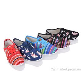 Кросівки дитячі модні Літо A3-A1-58 mix (48 пар р.30-35) "SANLIN" недорого оптом від прямого постачальника