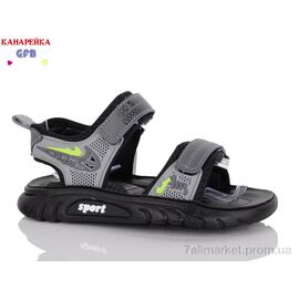 Сандалії дитячі літні Літо X8521-3 (8 пар р.32-37) "GFB-Канарейка" недорого оптом від прямого постачальника