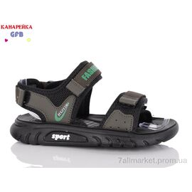 Фотография Сандалии детские летние Лето X8523-7 (8 пар р.32-37) "GFB-Канарейка" недорого оптом от прямого поставщика