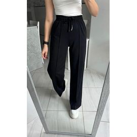 Штани спортивні жіночі 88048 black р.S-XL "VICTORY" недорого оптом від прямого постачальника