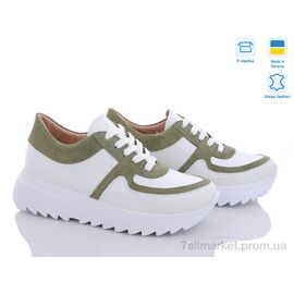 Кросівки жіночі модні Весна/осінь 5069-55 б.ш. олів. (6 пар р.36-40) "A.N.I.One" недорого оптом від прямого постачальника