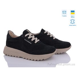 Кросівки жіночі модні Весна/осінь 5064-55K чорн замш (6 пар р.36-40) "A.N.I.One" недорого оптом від прямого постачальника