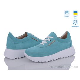 Кросівки жіночі модні Весна/осінь 5064-55 l.blue (6 пар р.36-40) "A.N.I.One" недорого оптом від прямого постачальника