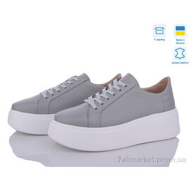 Кросівки жіночі модні Весна/осінь 5071-17 сірий (6 пар р.36-40) "A.N.I.One" недорого оптом від прямого постачальника