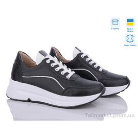 Кросівки жіночі модні Весна/осінь 5077-75 чорний (6 пар р.36-40) "A.N.I.One" недорого оптом від прямого постачальника