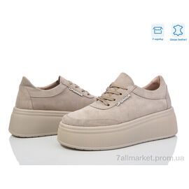 Кросівки жіночі модні Весна/осінь 5064-272 беж з. (6 пар р.36-40) "A.N.I.One" недорого оптом від прямого постачальника