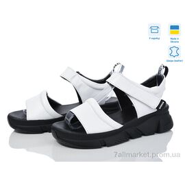 Босоніжки жіночі літні Літо 4064-6 білий к. (6 пар р.36-40) "A.N.I.One" недорого оптом від прямого постачальника