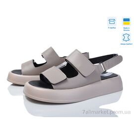 Босоніжки жіночі літні Літо 4077-59 беж к. (6 пар р.36-40) "A.N.I.One" недорого оптом від прямого постачальника