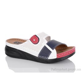 Фотография Шлепки женские облегченные Лето 836 mix (6 пар р.36-41) "Sali-2" недорого оптом от прямого поставщика