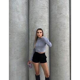 Кофта жіноча 2158 grey р.S-L "X-Ray" недорого оптом від прямого постачальника