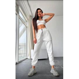 Фотография Штаны спортивные женские XR170 white р.S-L "X-Ray" недорого оптом от прямого поставщика