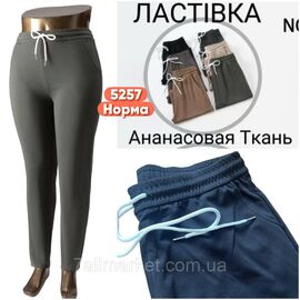 Спортивні штани жіночі, р-ри 2XL -5XL (мікс кв) "STELLA" недорого від прямого постачальника