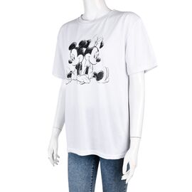 футболка жіноча 808Ж білий р.S-L "Textile" недорого оптом від прямого постачальника