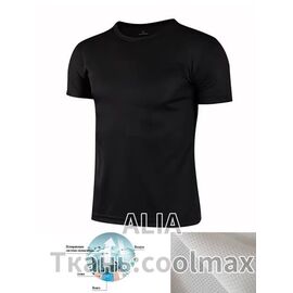 Футболка чоловіча 2986 black р.M-3XL "Алия" недорого оптом від прямого постачальника