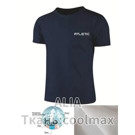 Футболка чоловіча 2989 navy р.M-3XL "Алия" недорого оптом від прямого постачальника