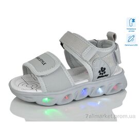 Босоніжки дитячі літні Літо 01405C LED (8 пар р.27-32) "TOM.M" недорого оптом від прямого постачальника