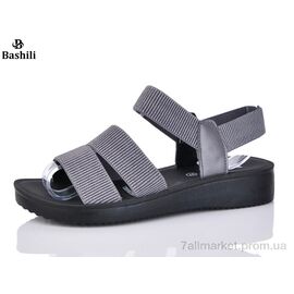 Фотография Босоножки женские летние Лето H5310-77 (8 пар р.36-41) "Башили" недорого оптом от прямого поставщика