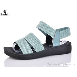 Фотография Босоножки женские летние Лето H5315-50 (8 пар р.36-41) "Башили" недорого оптом от прямого поставщика