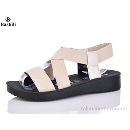 Фотография Босоножки женские летние Лето H53A09-11 (8 пар р.36-41) "Башили" недорого оптом от прямого поставщика