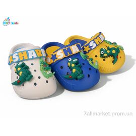 Фотография Кроксы детские летние Лето A9122-2 mix (24 пар р.24-29) "BBT" недорого оптом от прямого поставщика