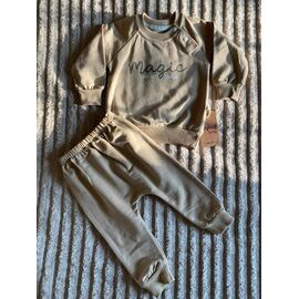 Костюм дитячий спортивний на дівчинку 1015 beige р.0.9-2 "BURATINO" недорого оптом від прямого постачальника