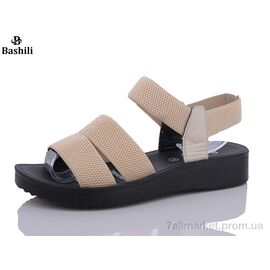 Фотография Босоножки женские летние Лето H5313-11 (8 пар р.36-41) "Башили" недорого оптом от прямого поставщика