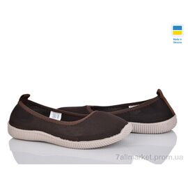 Фотография Балетки женские удобные Лето Кредо 23-40 шоколад (8 пар р.36-41) "Vladimir" недорого оптом от прямого поставщика