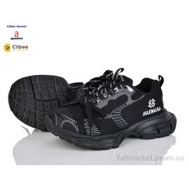 Фотография Кроссовки женские модные Весна/осень D92506 black (4 пар р.38-40) "Clibee-Doremi" недорого оптом от прямого поставщика