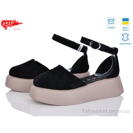 Босоніжки жіночі літні Літо 201 чорний з. (8 пар р.36-40) "ARTO" недорого оптом від прямого постачальника