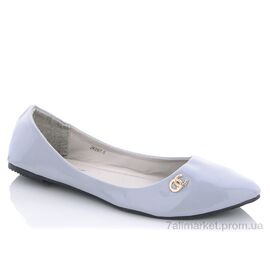 Балетки жіночі зручні Літо JK097-5 (8 пар р.36-41) "Obuvok" недорого оптом від прямого постачальника