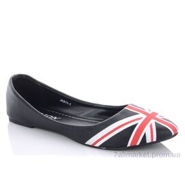 Балетки жіночі зручні Літо JK011-1 (8 пар р.36-41) "Obuvok" недорого оптом від прямого постачальника