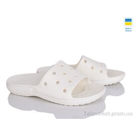 Шльопанці жіночі полегшені Літо F630 молочний (5 пар р.37-41) "Inblue" недорого оптом від прямого постачальника