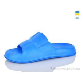 Фотография Шлепки женские облегченные Лето ПЖ48 синій (8 пар р.36-41) "SANLIN 2" недорого оптом от прямого поставщика