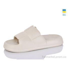 Фотография Шлепки женские облегченные Лето ПЖ48 бежевий (8 пар р.36-41) "SANLIN 2" недорого оптом от прямого поставщика