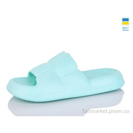 Фотография Шлепки женские облегченные Лето ПЖ48 м'ята (8 пар р.36-41) "SANLIN 2" недорого оптом от прямого поставщика