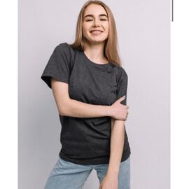 футболка жіноча 51 d.grey р.XS-XL "VICTORY" недорого оптом від прямого постачальника