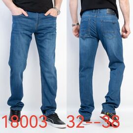 Джинси чоловічі 18003 blue р.32-38 "God Baron" недорого оптом від прямого постачальника