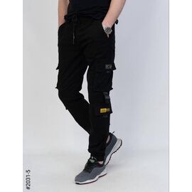 Джинси чоловічі 2031-5 black р.29-38 "God Baron" недорого оптом від прямого постачальника