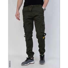 Джинси чоловічі 2035-3 khaki р.29-38 "God Baron" недорого оптом від прямого постачальника