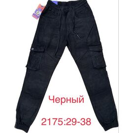 Джинси чоловічі 2175 black р.29-38 "God Baron" недорого оптом від прямого постачальника