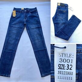 Джинси чоловічі 3001 blue р.29-38 "God Baron" недорого оптом від прямого постачальника