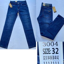 Джинси чоловічі 3004 blue р.32-42 "God Baron" недорого оптом від прямого постачальника