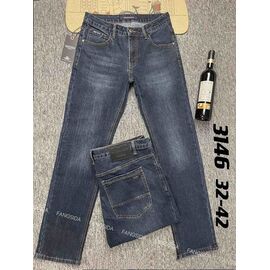 Джинси чоловічі 3146 blue р.32-42 "God Baron" недорого оптом від прямого постачальника
