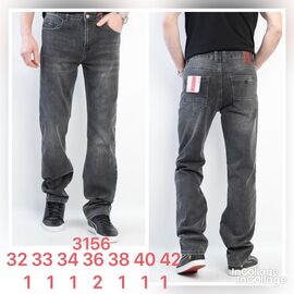 Джинси чоловічі 3156 grey р.32-42 "God Baron" недорого оптом від прямого постачальника