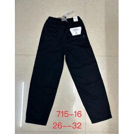 Джинси чоловічі 715-16 black р.26-32 "God Baron" недорого оптом від прямого постачальника