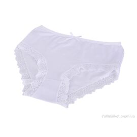 Фотография Трусы Весна/осень 3500-2 white (3XL) (10 шт. р.сетка One size) "Obuvok" недорого оптом от прямого поставщика