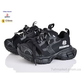 Фотография Кроссовки детские модные Весна/осень B92506 black (5 пар р.27-30) "Clibee-Doremi" недорого оптом от прямого поставщика